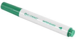 BLUERING Flipchart marker rostirón vizes kerek végű 3mm, Bluering® zöld (BR895523) - toptoner