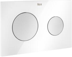 Roca Duplo PL10 Clapeta de actionare dual flush, alb/crom (A890089005)