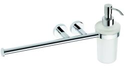 Bemeta Omega Suport prosop baie tip bara cu dispenser sapun lichid (104019012)