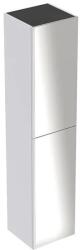 Geberit Dulap baie 38x36xH173 cm Geberit Acanto, cu 2 usi sticla alba, corp alb lucios (500.619.01.2)