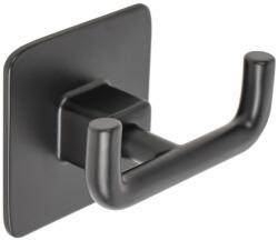 METAFORM Cold Wind Black Cuier baie, montaj adeziv sau cu suruburi, negru mat (105M08001)