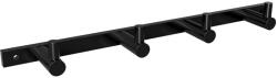 Bemeta Dark Cuier baie cu 4 brate, negru (104606100)
