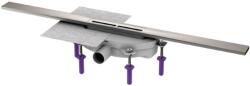 KESSEL Rigola dus Kessel Linearis Infinity 60 cu clapeta Megastop si sita par, 80 cm, crom mat (45300.08)
