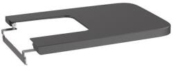 Roca Inspira Square Capac bideu soft close, antracit (onyx) (A80653264B)