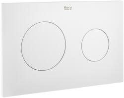 Roca PL10 Clapeta de actionare WC dual-flush, alb mat (a890089207)