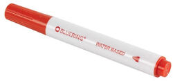 BLUERING Flipchart marker rostirón vizes kerek végű 3mm, Bluering® piros - toptoner