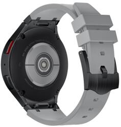 MYBANDZ 532754 element szilikon óraszíj, Samsung Galaxy watch 5-6-7, 20mm (antracitszürke-fekete) (532754)