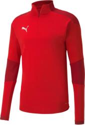 PUMA teamFINAL 21 Training 1 4 Zip Top Hosszú ujjú póló 65647501 Méret XXL 65647501