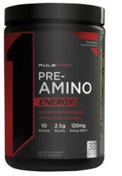 Rule 1 Pre-Amino Energy, Fruit Punch - 252 grams
