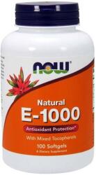 NOW NOW Vitamin E-1000 - Natural (Mixed Tocopherols) - 100 softgels