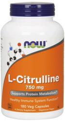 NOW NOW L-Citrulline, 750mg - 180 vcaps