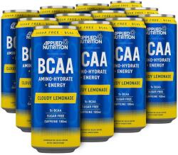Applied Nutrition BCAA Amino-Hydrate + Energy Cans, Cloudy Lemonade - 12 x 330 ml