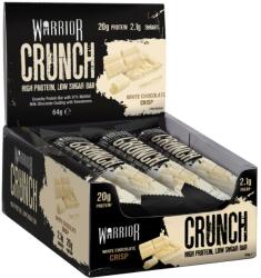 Warrior Crunch Bar, White Chocolate Crisp - 12 bars