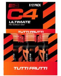 Cellucor C4 Ultimate Pre-Workout Shot, Tutti Frutti - 12 x 60 ml
