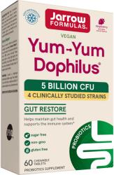 Jarrow Formulas Jarrow Yum-Yum Dophilus, 1 Billion CFU (Raspberry) - 60 chewable tabs