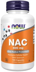 NOW NOW NAC with Selenium, 600mg - 100 caps