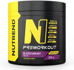 Nutrend N1 Pre-Workout, Blackcurrant - 255 grams