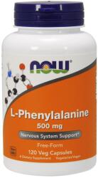 NOW NOW L-Phenylalanine, 500mg - 120 vcaps