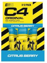 Cellucor C4 Original Pre-Workout Shot, Citrus Berry - 12 x 60 ml