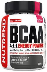 Nutrend BCAA 4: 1: 1 Energy Powder, Raspberry - 500 grams