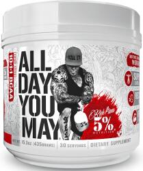 Rich Piana 5% Nutrition AllDayYouMay - Legendary Series, Fruit Punch - 435 grams