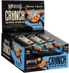 Warrior Crunch Bar, Chocolate Chip Cookie Dough - 12 bars