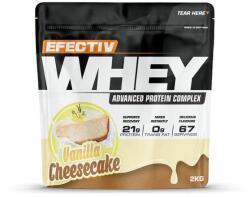 EFECTIV Nutrition Whey Protein, Vanilla Cheesecake - 2000 grams