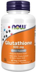 NOW NOW Glutathione with Milk Thistle Extract & Alpha Lipoic Acid, 500mg - 60 vcaps