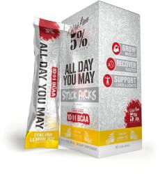 Rich Piana 5% Nutrition AllDayYouMay - Legendary Series Stick Packs, Italian Lemon Ice - 10 x 17g