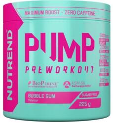 Nutrend Pump Pre-Workout, Bubble Gum - 225 grams