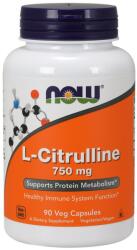 NOW NOW L-Citrulline, 750mg - 90 vcaps