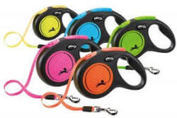flexi Neon M împletitură 5m până la 20 kg - Portocaliu
