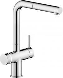 Nobili Baterie de bucatarie Nobili Sorgente Frizza LV0K117/EFRCR, apa filtrata, apa carbogazoasa, conectivitate WiFi, Crom lucios (LV0K117/EFRCR)