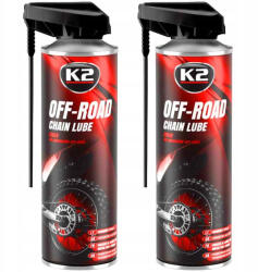 K2 Set 2 Buc K2 Spray Lubrifiant Lant Chain Lube Off Road 500ML W140NM (Set 2 Buc W140NM)