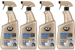 K2 Set 4 Buc K2 Solutie Ceara Rapida Spid Wax 770ML K087M (Set 4 Buc K087M)