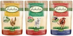Lukullus 6x300g Lukullus tasakos nedves kutyatáp Vegyes csomag I. . 5+1 ingyen