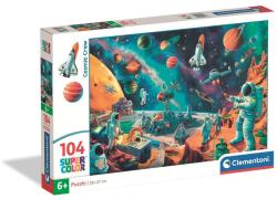 Clementoni 104 db-os Szuper színes puzzle - Kozmikus űr (25036) (25036)