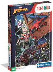 Clementoni 104 db-os Szuper színes puzzle - Pókember (25043) (25043)