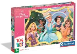 Clementoni 104 db-os Szuper színes puzzle - Disney Hercegnők (25058) (25058)