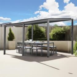  Avenberg félnyeregtetős bioklimatikus pergola lamellákkal 3 x 4 M, ZA23367