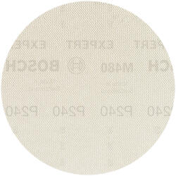 Bosch EXPERT M480 csiszolóháló excentercsiszolókhoz 125 mm, G240, 5 db keményfa, festék (2608900677)