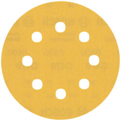 Bosch EXPERT C470 csiszolópapír excentercsiszolókhoz, fa, festék 115mm, G400, 5db (2608900801)