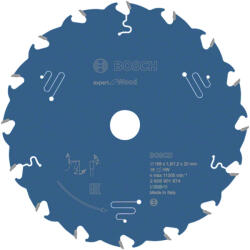 Bosch EXPERT Wood körfűrészlap 168x1, 8/1, 2 20mm, T16 fog kézi fűrészekhez, fához (2608901874) - megatool