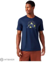 Smartwool GEO PHASE ACTIVE SHORT SLEEVE GRAPHIC póló, deep navy (XL)