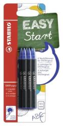 STABILO EASY utántöltő patron, 0, 5 mm, 6 db, kék (SB-B-47374-10)