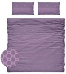 Versace VC-0016 Ágynemű Garnitúra, 135 cm, Lila, 2 db Párnahuzat 75x45 cm, 1 db Ágynemű Huzat 240x240 cm