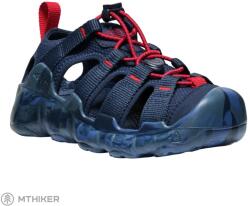 KEEN Hyperport H2 gyerek szandál, naval academy/red carpet (EU 34)