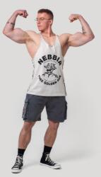NEBBIA Washed Muscle Back Stringer GOLDEN AGE 791 - light grey (XXXL) - NEBBIA