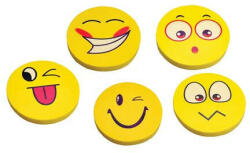 Centrum Smiley Radír - Sárga - 6 db (PTRPP0017-1517)