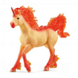 Schleich Elementa Tűz unikornis csődör (70756) (70756)